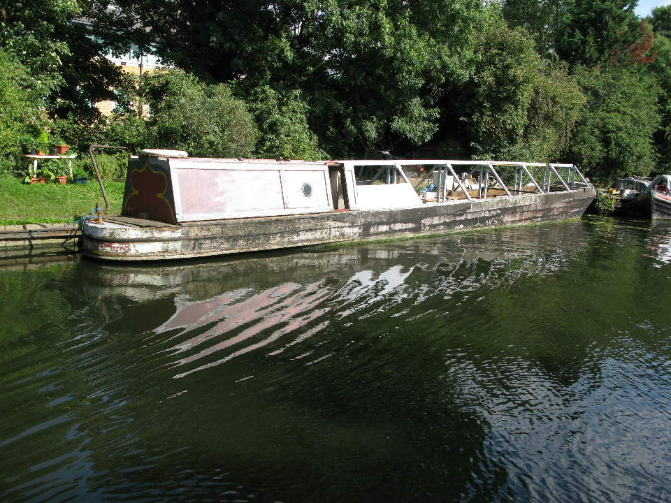 wooden work boat