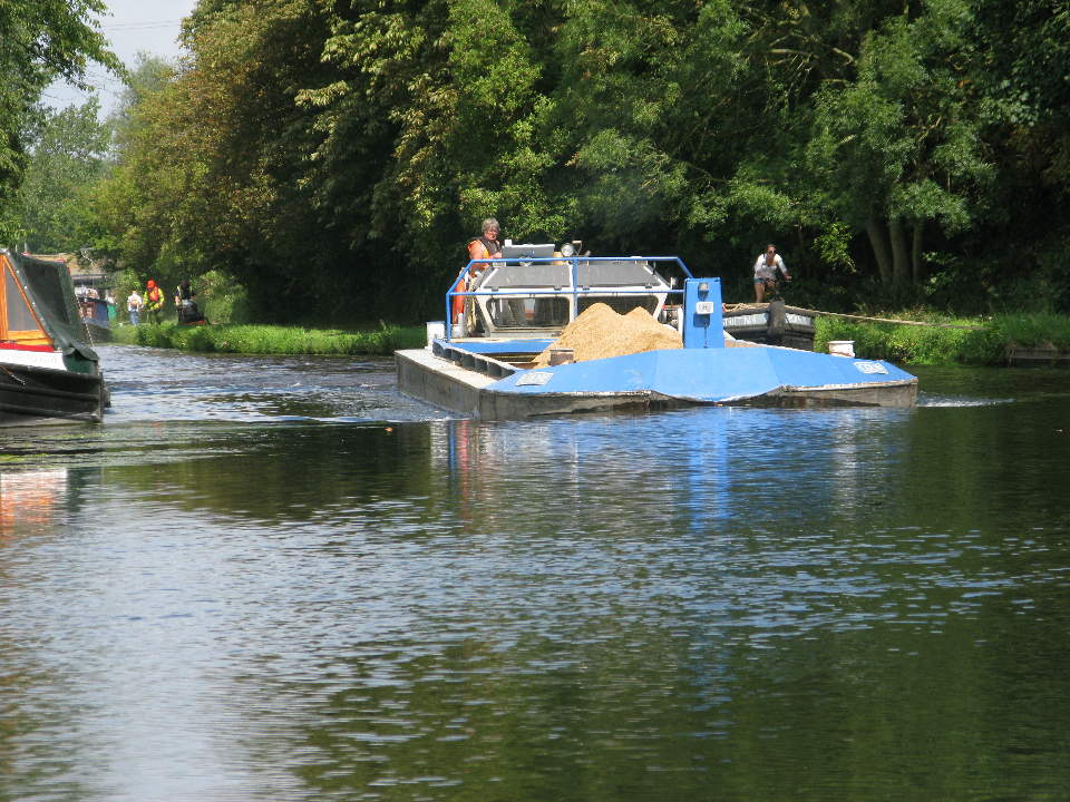gravel barge