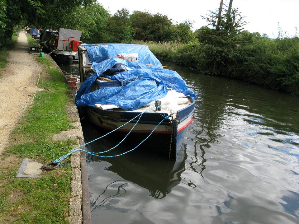 Sunken boat