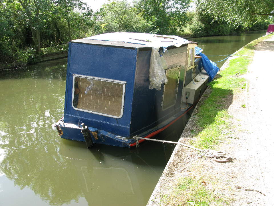 Sunken boat