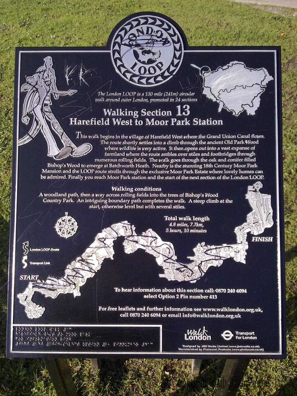 Walks sign