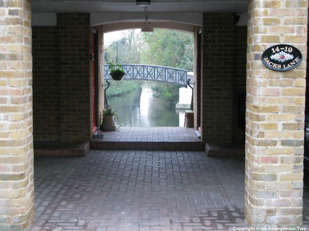 Through the door