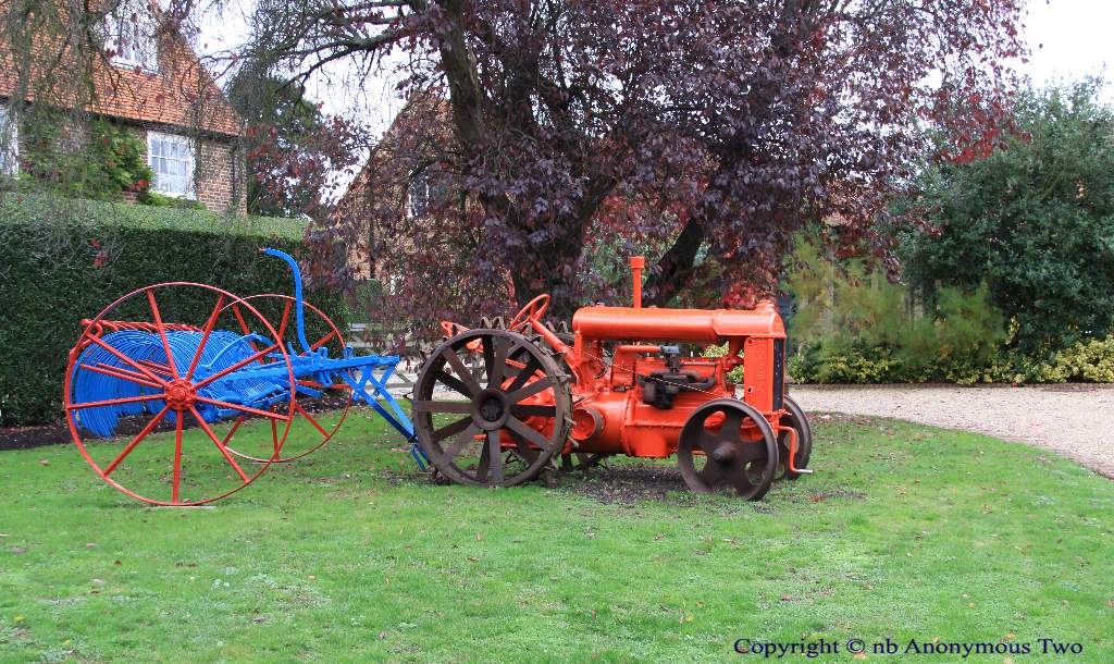old tractor