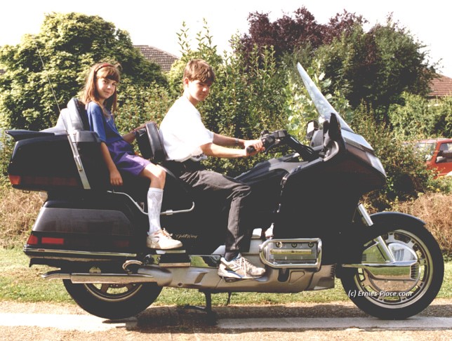 Photo Image Of: Glenn & Tracy on my 1500cc Honda Goldwing