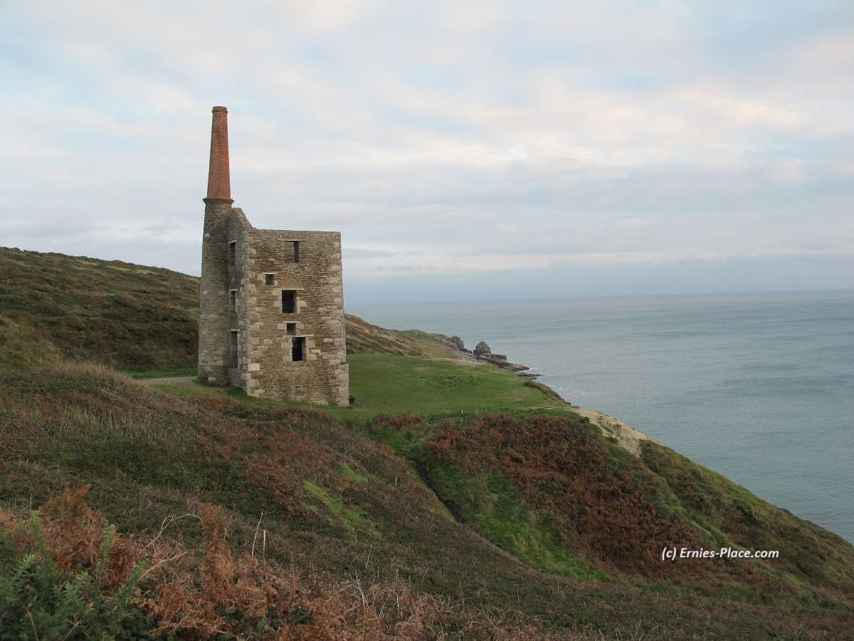 Photo Image Of: Old Mine Pump House - Rinsey Cove - Cornwall