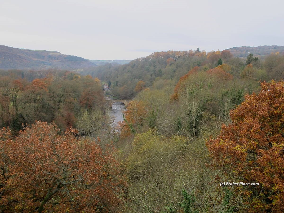 Photo Image Of: The view from the Pontcysyllte Aquaduct - Wales