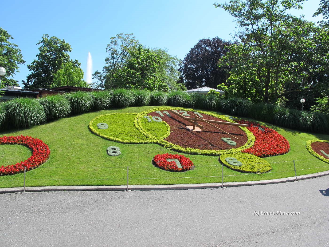 Photo Image Of: The Flower Clock - Geneva