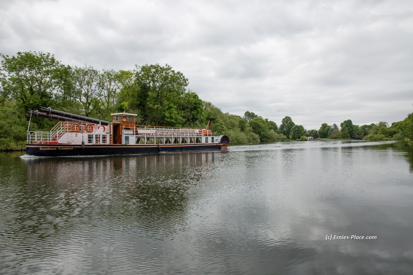 Photo Image Of: A trip boat on the Thames near Windsor
