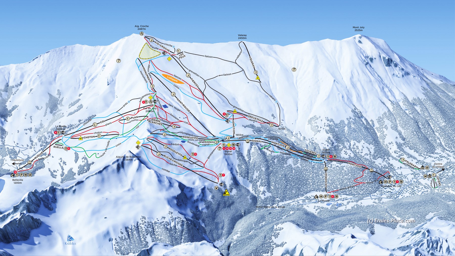 Photo Image Of: Les Contamines-Montjoie Domain