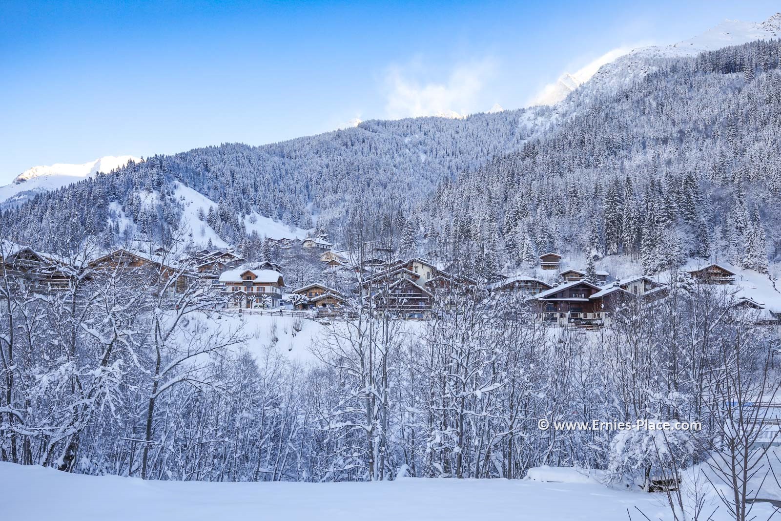 Photo Image Of: A snowy village :-)