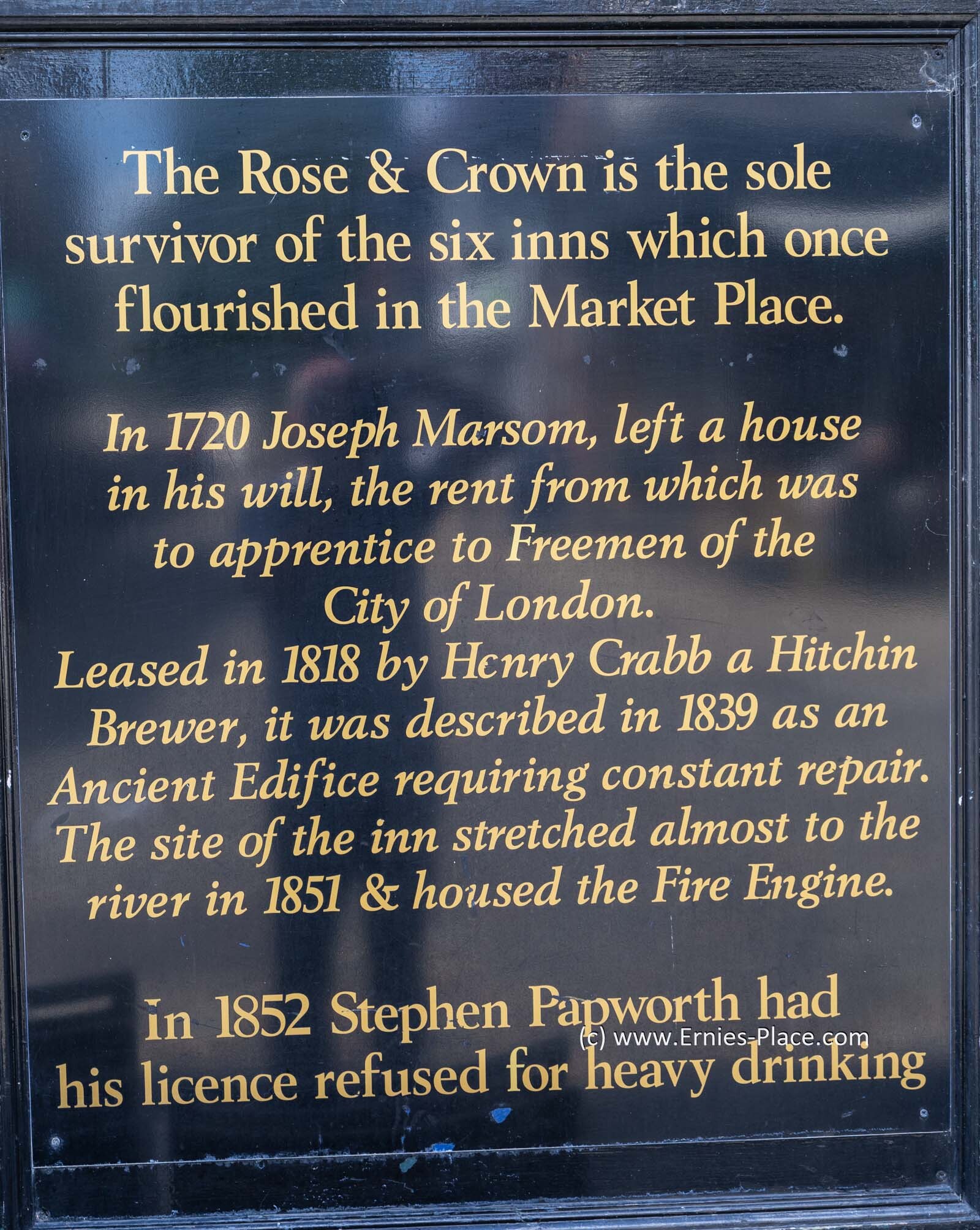 The Rose and Crown pub