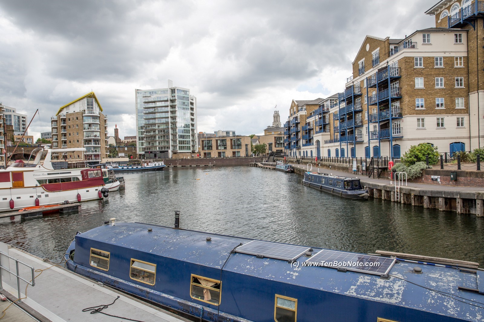 Photo Image Of: Moored in Limehouse Basin