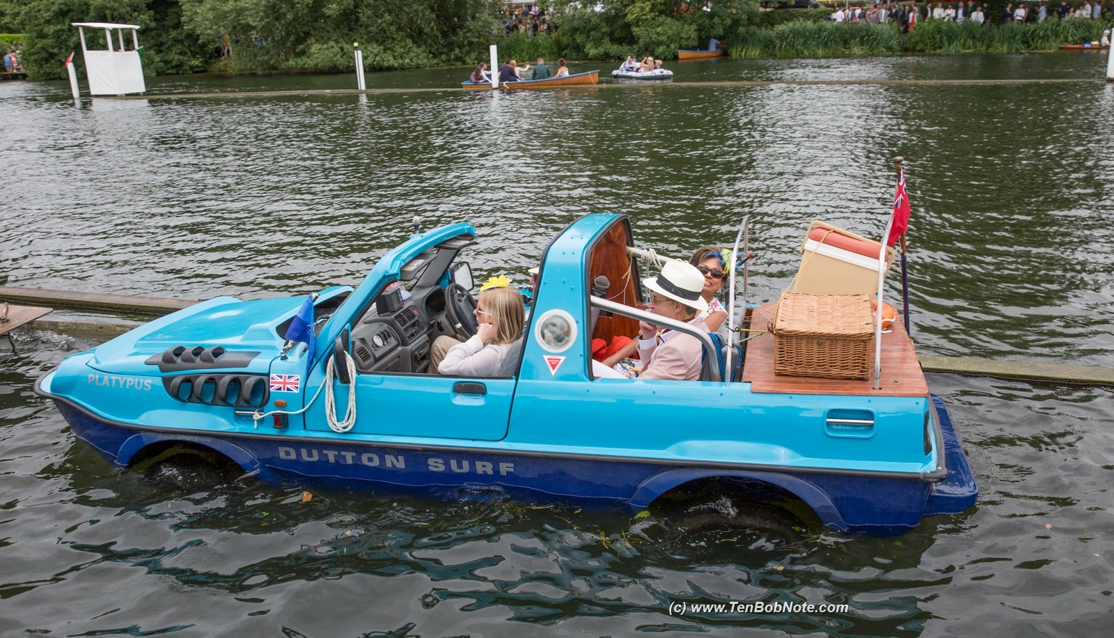 An interesting vessel at the Henley Regatta  