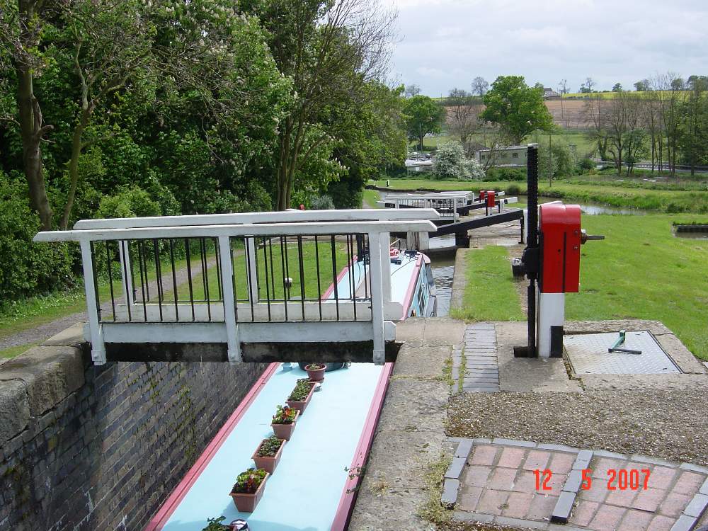 Looking down the Watford Flight