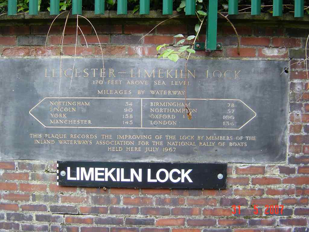 Limekiln lock Leicester