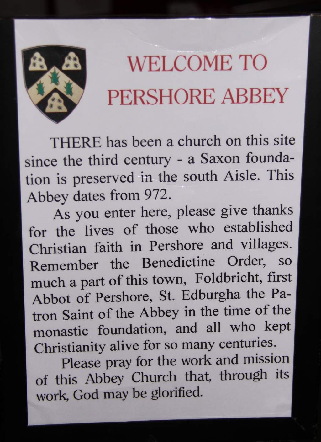 abbey