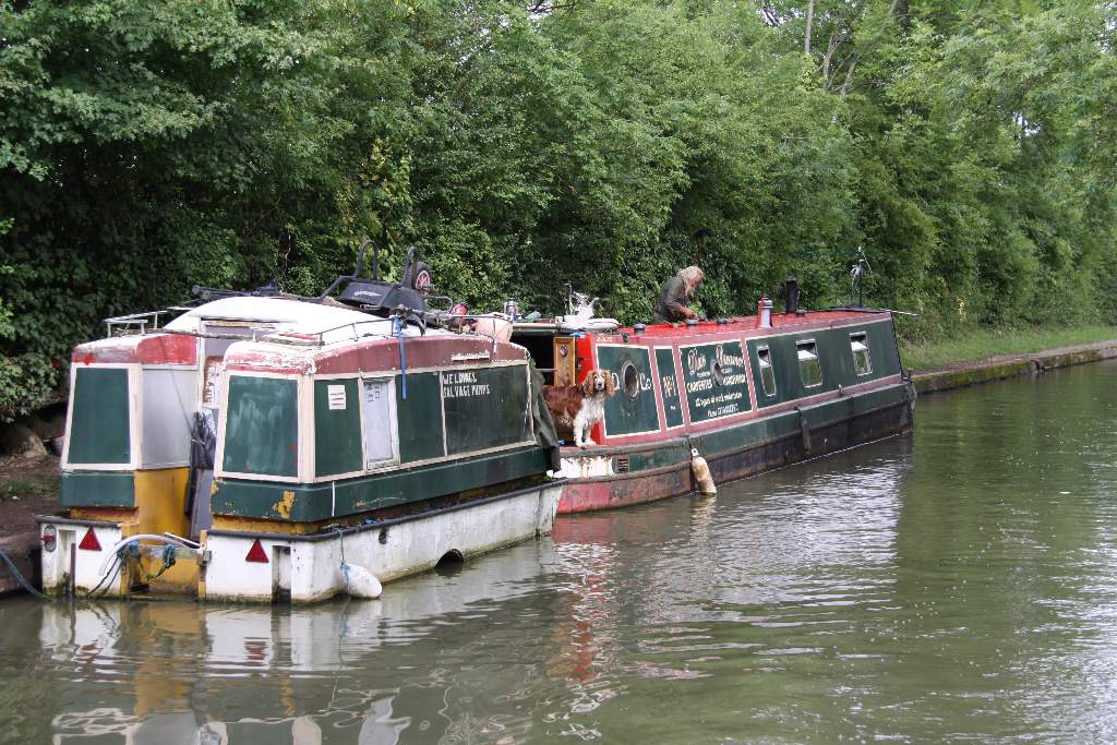 on tow